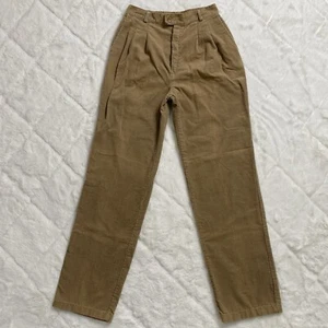 Vintage 70s Sears JR Bazaar Womens Juniors Size 11 Brown Corduroy Pants - Picture 1 of 19