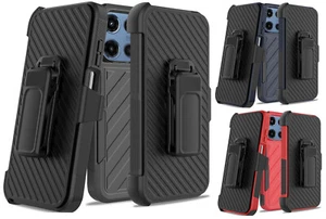 For Motorola Moto G 5G 2025 XT2513V Noble Holster Belt Clip Case Phone Cover - Picture 1 of 15