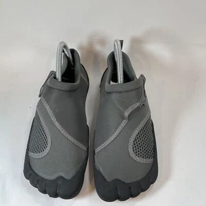 NORTY - Young Mens Skeletoe Black Aqua Wave Water Shoe Size 8 - Picture 1 of 6