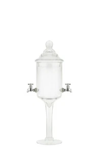 Fontana in vetro per Assenzio, 2 rubinetti, Maison Absinthe - Foto 1 di 1