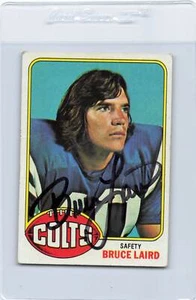 1976 Topps #111 Bruce laird Colts Signed Auto *K5456 - Picture 1 of 2