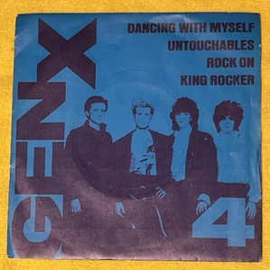 Billy Idol - Gen X - Dancing with Myself 12" 4 track vinyl maxi single - Picture 1 of 4