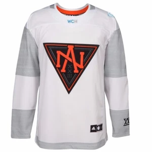 North America NHL Adidas White 2016 World Cup of Hockey Premier Away Jersey - Picture 1 of 2
