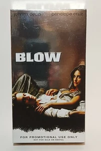 Blow VHS 2001 Promotional Screener Tape Johnny Depp Penelope Cruz - Picture 1 of 6