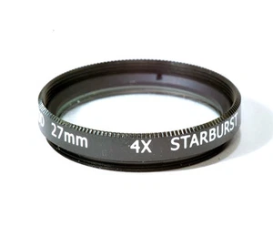 27mm High Quality Glass Kood Star 4 Filter Made in Japan 4 Point 4PT Kood - Picture 1 of 1