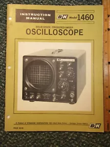 B&K Solid-State Triggered Sweep Oszilloskop 1460 Handbuch ~ Original ~ Amateurfunk - Bild 1 von 3