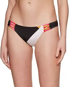 BILLABONG Womens Ladies Multicolour Sol Searcher Tropic Bikini Bottoms | Size XS - Picture 1 of 3