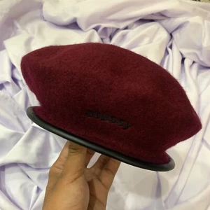 Stussy Military Beret - Burgundy - Picture 1 of 5