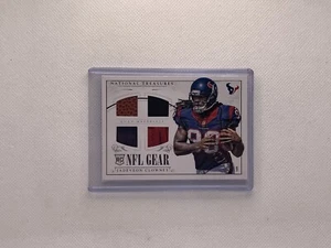2014 Panini National Treasures QUAD NFL GEAR #RGD-JC Jadeveon Clowney 70/99 RC - Picture 1 of 6