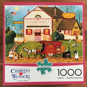 Buffalo Games ~ Sugar & Spice Charles Wysocki 1000-teiliges Puzzle ~ Neu im Karton - Bild 1 von 6