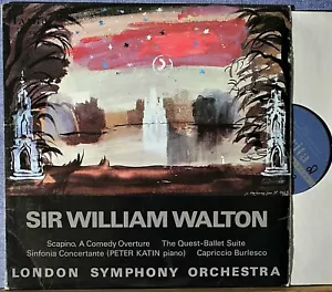 Walton; Katin. Walton (Sinfonia concertante; Capriccio; etc). Lyrita SRCS 49. NM - Picture 1 of 1