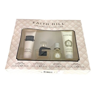 Fragancia Faith Hill 1,0 OZ Perfumes EDT 0,5 OZ Soul 2 Soul EDT Nuevo Descontinuado Foto 1 de 4