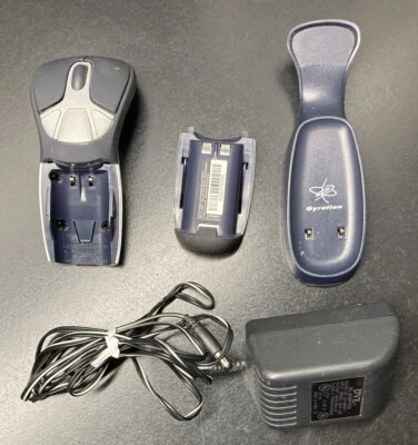 Gyration GC15M Black Portable Motion Sense Wireless 2.4 GHz Air Mouse NO DONGLE - Image 1 of 4