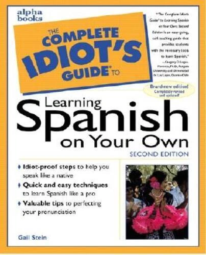 The Complete Idiots Guide to Learning Spanish,Second Edition ( - VERY GOOD - Image 1 of 1