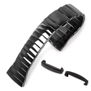 26mm Black Ceramic Watch Band Strap Fit For Rado Sintra R13663702 Bracelet - Picture 1 of 5