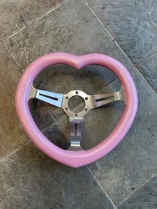 heart steering wheel jdm rare - Picture 1 of 3