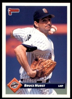 1993 Donruss Bruce Hurst San Diego Padres #576 - Image 1 of 2
