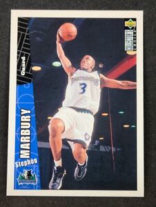 1996 Collector's Choice Rookie RC Stephon Marbury #281 Timberwolves