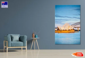 Sydney Opera House & Harbor Bridge, Australia Canvas Print Unframed Home Decor - Picture 1 of 5