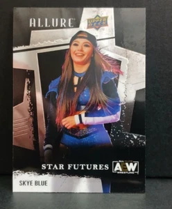 2022 Upper Deck Allure AEW Star Futures #141 Skye Blue  - Picture 1 of 2
