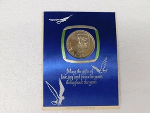 1968 Medalla de la Paz Franklin como Nuevo Regalos de Amor Alegría Paz - Imagen 1 de 11