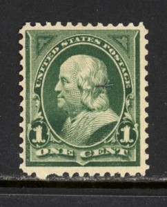 SCOTT 279 1898 1 CENT FRANKLIN REGULAR ISSUE M NG VF! - Picture 1 of 2