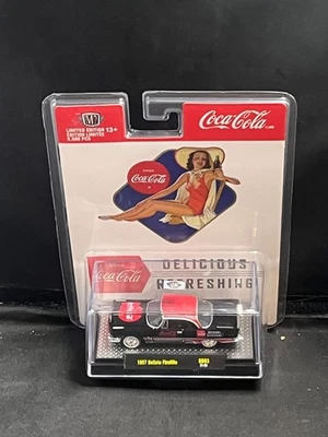 MÁQUINAS M2 1957 DESOTO FIREFLITE COCA-COLA EDICIÓN LIMITADA VITRINA R/R Foto 1 de 2