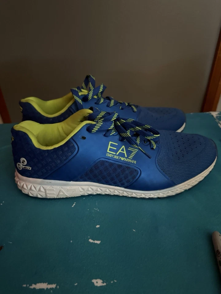 Zapatos Emporio Armani Talla 8.5 US / 42 EU Azul Foto 1 de 4