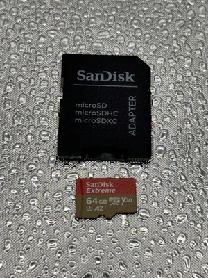 SanDisk Extreme Plus 64gb Micro SD Card With Adapter - Image 1 of 4