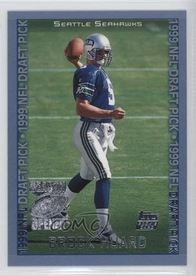 1999 Topps Season Opener 1999 NFL Draft Pick Brock Huard #163 Rookie RC - Image 1 of 2