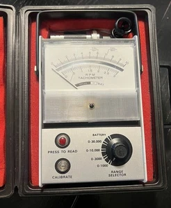Ametek Model C-891 Portable RPM Tachometer - Picture 1 of 10