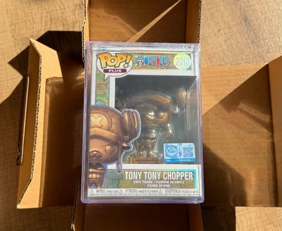 24H Versand✅ Funko Pop One Piece Figur Tony Tony Chopper Gold #2018