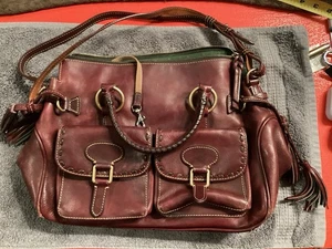 Dooney & Bourke Florentine Satchel - Red - Picture 1 of 8