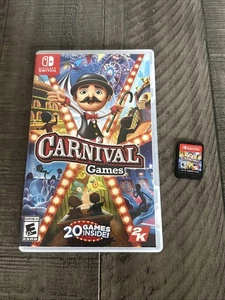 Carnival Games Nintendo Switch Game With Case And Insert - Picture 1 of 4