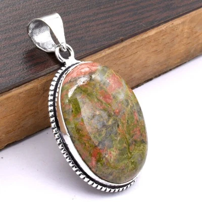 Unakit Ethnisch Handgemacht Anhänger Schmuck 0.7 " P 1724 - Bild 1 von 4