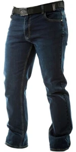 Pantalones de jean Lee Cooper LCPNT219 para hombre elásticos ropa de trabajo azul - Imagen 1 de 8