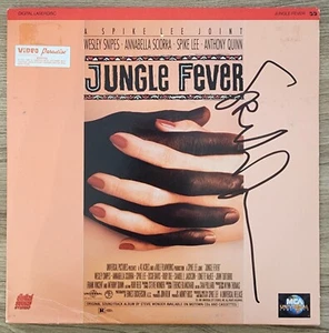 Spike Lee Signed Jungle Fever Laserdisc Director Actor LEGEND RAD - Picture 1 of 2