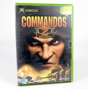 COMMANDOS 2 Men Of Courage Microsoft XBOX Fra - Imagen 1 de 8