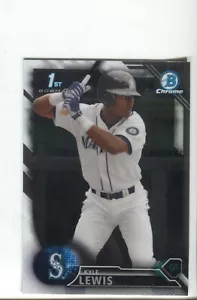 2016 Bowman Draft Chrome card  KYLE LEWIS  Qty Disc to 30% - Picture 1 of 14