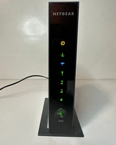 Netgear RangeMax WNR3500 Wireless-N Gigabit Router 4 Port Used Tested Working - Bild 1 von 7