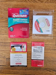 Quicken 2009 Starter Edition - Intuit Spending Software - Small Box - Photo 1/9