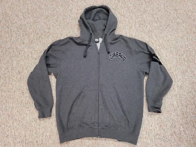 Sudadera Marithe Francois Girbaud Para Hombres XL Gris Cremallera Completa Sudadera con Capucha Deletrear Suave Foto 1 de 4