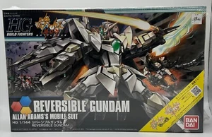 TRAJE MÓVIL BANDAI REVERSIBLE GUNDAM ALLAN ADAM MODELO 1:144 HG BUILD FIGHTERS - Imagen 1 de 6