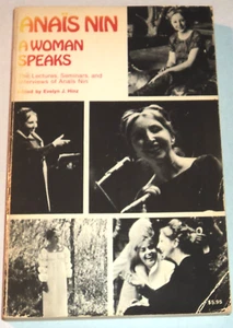 A WOMAN SPEAKS - INSCRIBED by ANAIS NIN'S husband RUPERT POLE to RENATE DRUKS - Picture 1 of 4