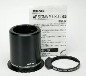 Sea & Sea Focus & Aperture Gears F/APO 180mm MACRO F5.6 UC Zen Sigma Lens Unused - Picture 1 of 1