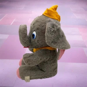 Walt Disney Distribution Co 20" Dumbo Plush VTG 1970s Jumbo Junior Collectible - Picture 1 of 19