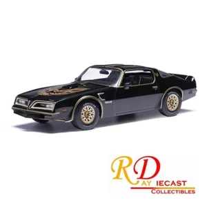 1977 PONTIAC TRANS AM STARLIGHT BLACK W GOLDEN EAGLE 1:43 SCALE BY IXO AMERICA - Picture 1 of 2