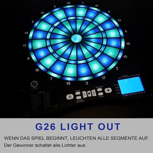 Turnart Dartscheibe Elektronisch 2023 Dartscheibe Elektronische Dartscheibe - Bild 1 von 5