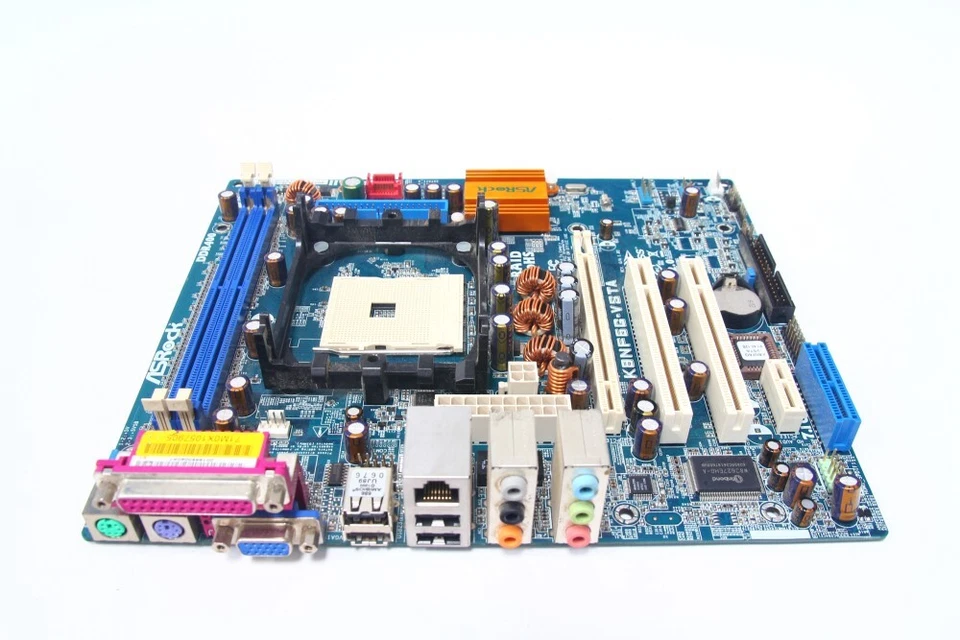 ASRock K8NF6G-VSTA Matx Desktop Pc Motherboard AMD Socket 754 Pcie SATA2 - Image 1 of 1