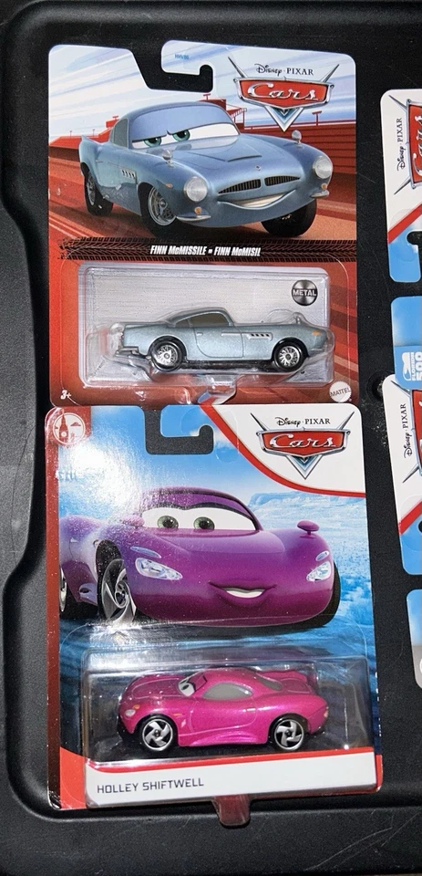 2 Car Mattel Disney Pixar Cars Finn McMissile Holley Shiftwell Toys London Chase - Image 1 of 1